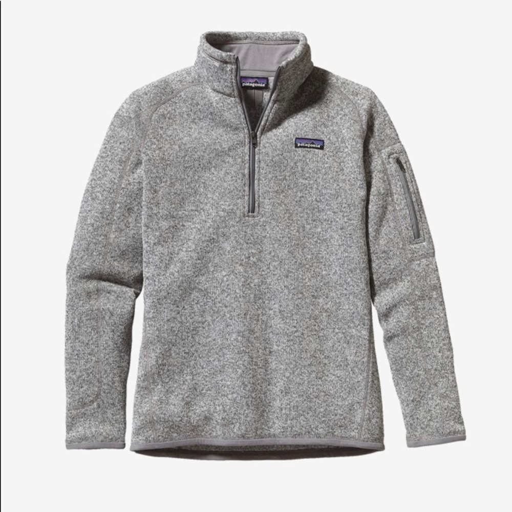 Gray Patagonia fleece